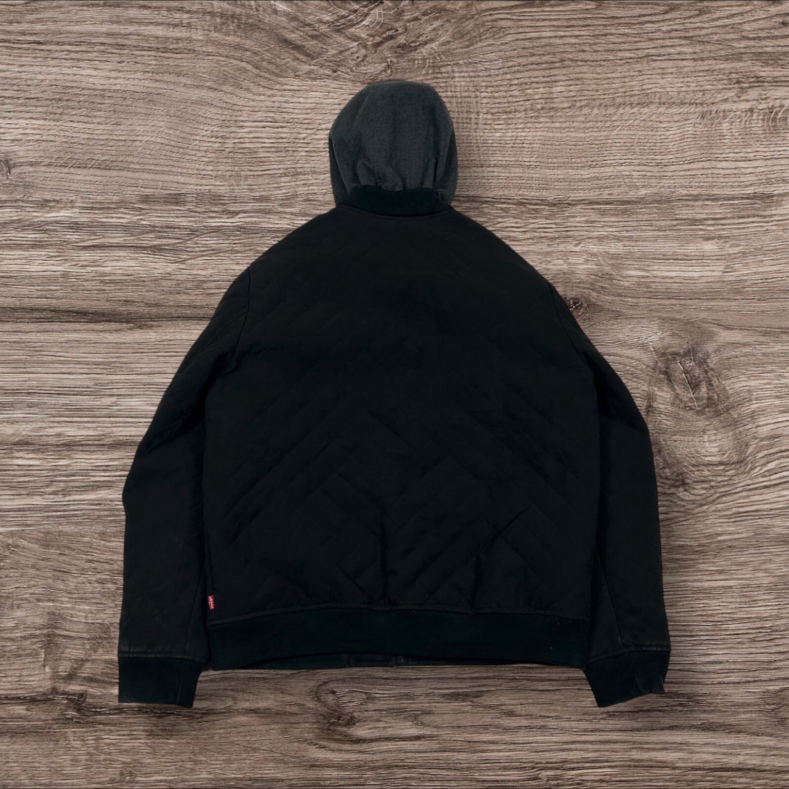 Levi’s Jacket Quilted Soft Shell Flight Bomber Bl… - image 3