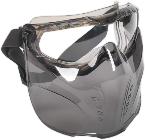 Sealey Faceshield Schutzbrille mit abnehmbarem Staub flüssig UV-Schutz Vollrand - Bild 1 von 1