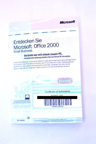 Microsoft Office 2000 Small Business „Entdecken Sie...“ + Product Key #4 - Bild 1 von 1