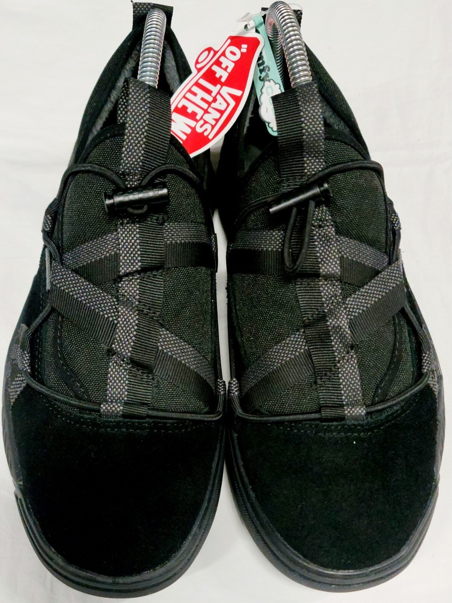 Vans Shiki Slipper Shoes Black/Black Men’s Sz 8 NIB Vans Shiki Slipper Shoes BlackOut Men main image 3