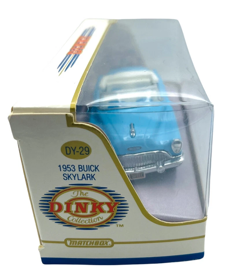 Vtg Matchbox DY-29 The Dinky Collection 1/43 1953 Buick Skylark Light Blue NEW - Image 4 of 4