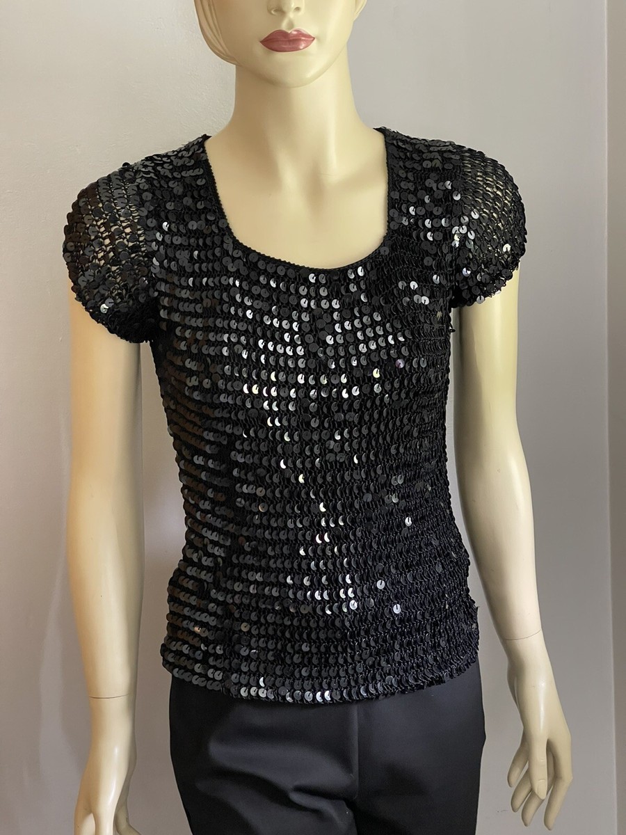 sequin tops petite