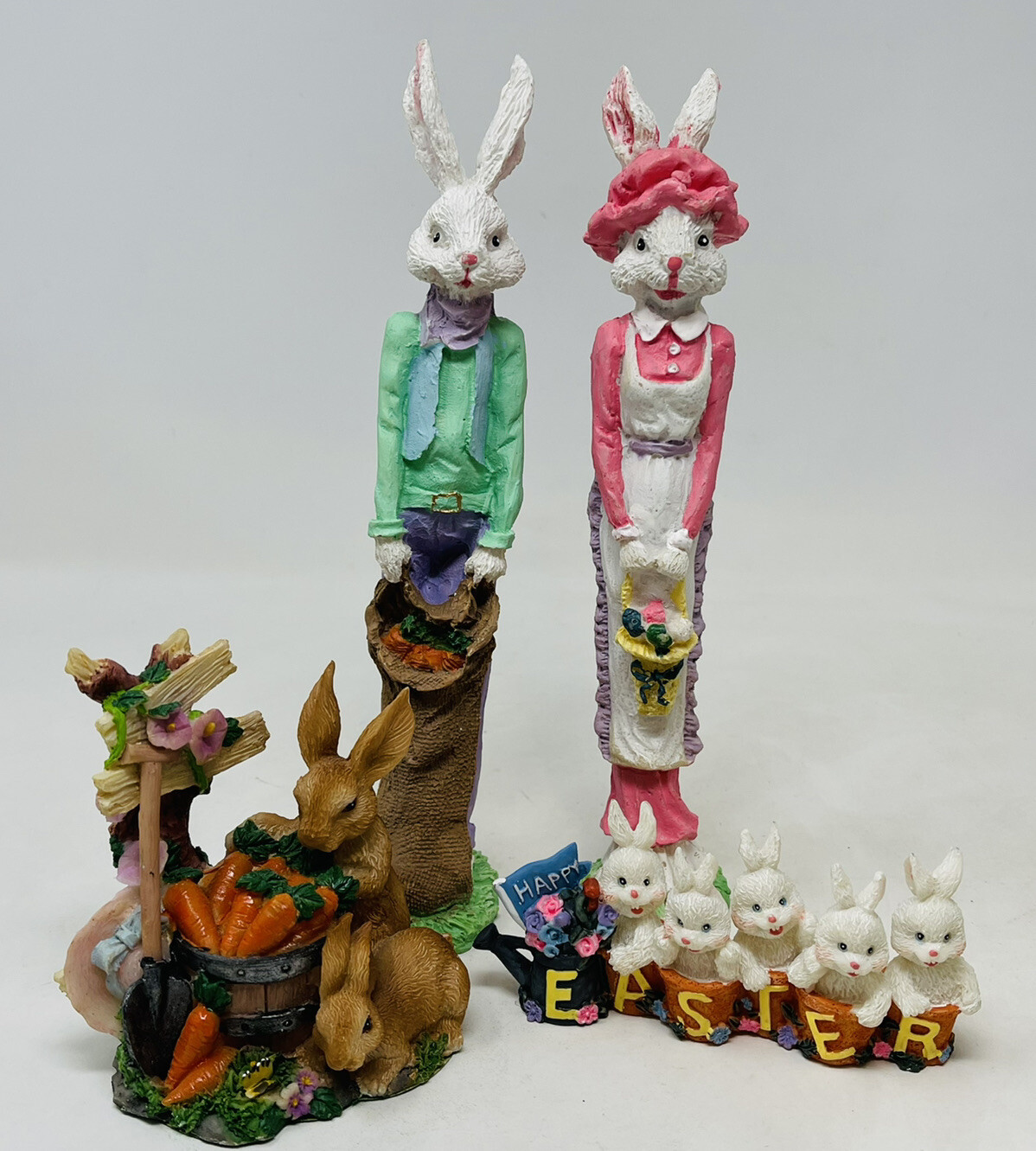 resin bunny figurines