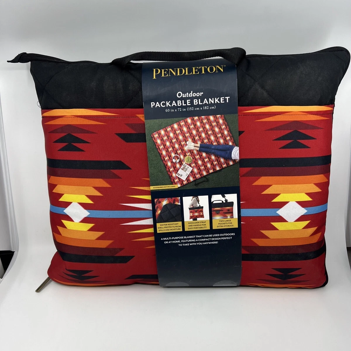 NEW Pendleton Outdoor Packable Blanket 60 x 72 Picnic Tailgate Camping