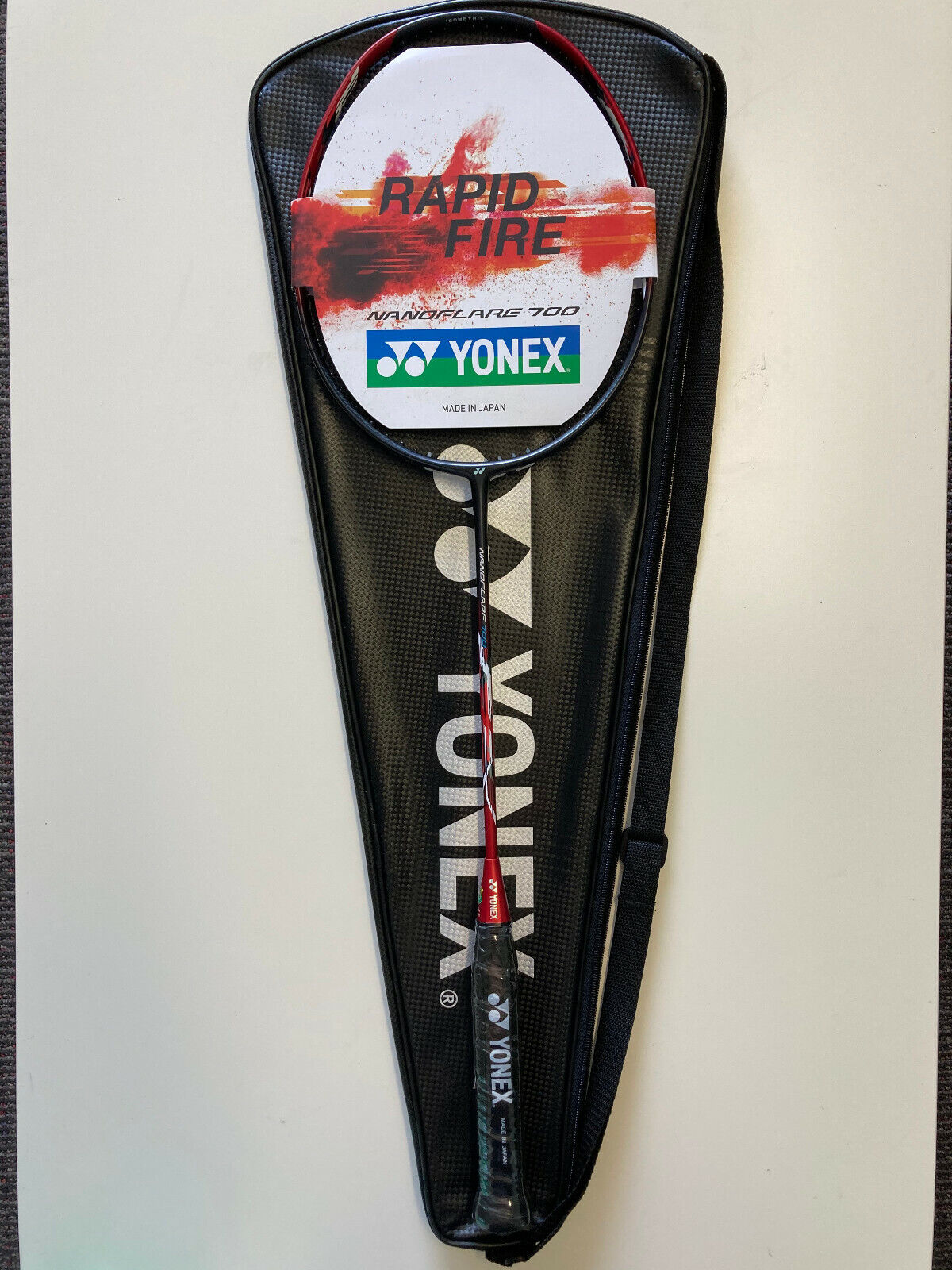 New Yonex NANOFLARE 700 NF700 Badminton Racket 4UG5 Red/Blue US-SameDayShip