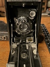 Working Item Vintage Eastman Kodak Jr No.1-A Autographic A-116 Folding Bellows C