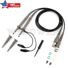 2X100MHz Oscilloscope Scope analyzer Clip Probe test leads kit for HP Tektronix