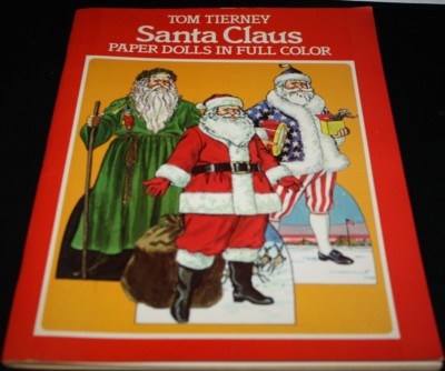 New Santa Claus Paper Doll Book Tom Tierney Old Fashioned Christmas -M ...