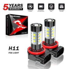 For Toyota Corolla 2009-2011 2013-2016 - 2x Led Fog Light Bulbs 6000k White Lamp