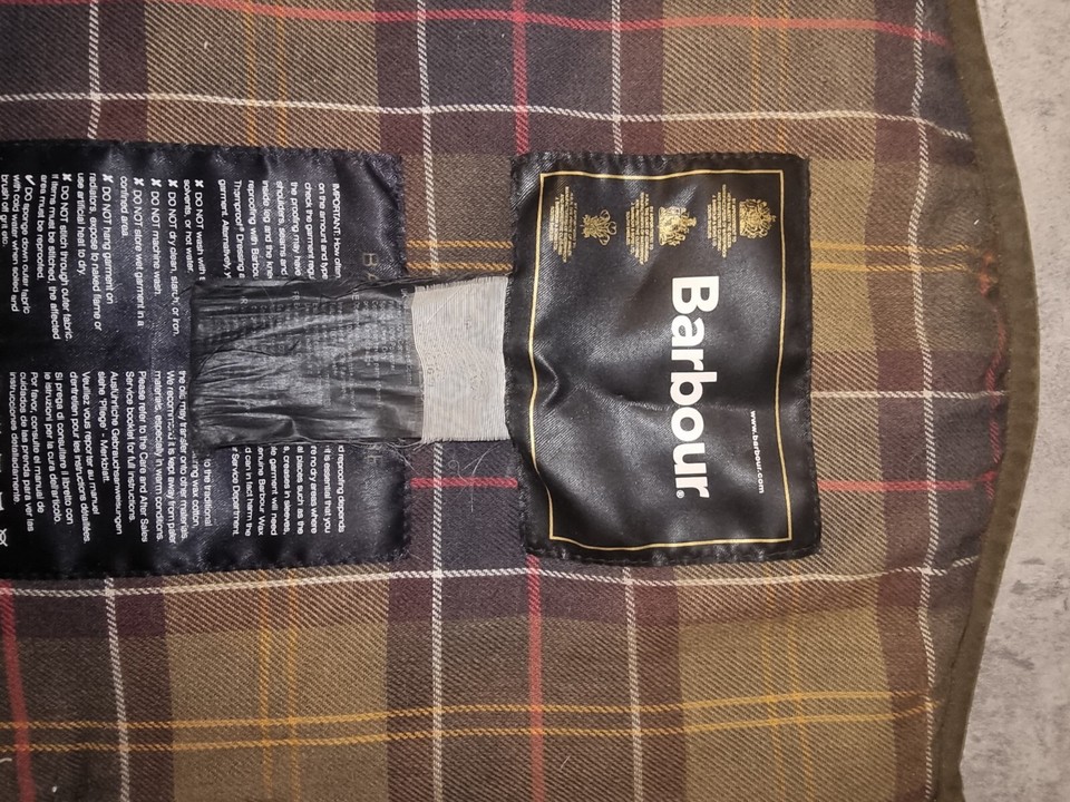 barbour wax dog coat medium eBay