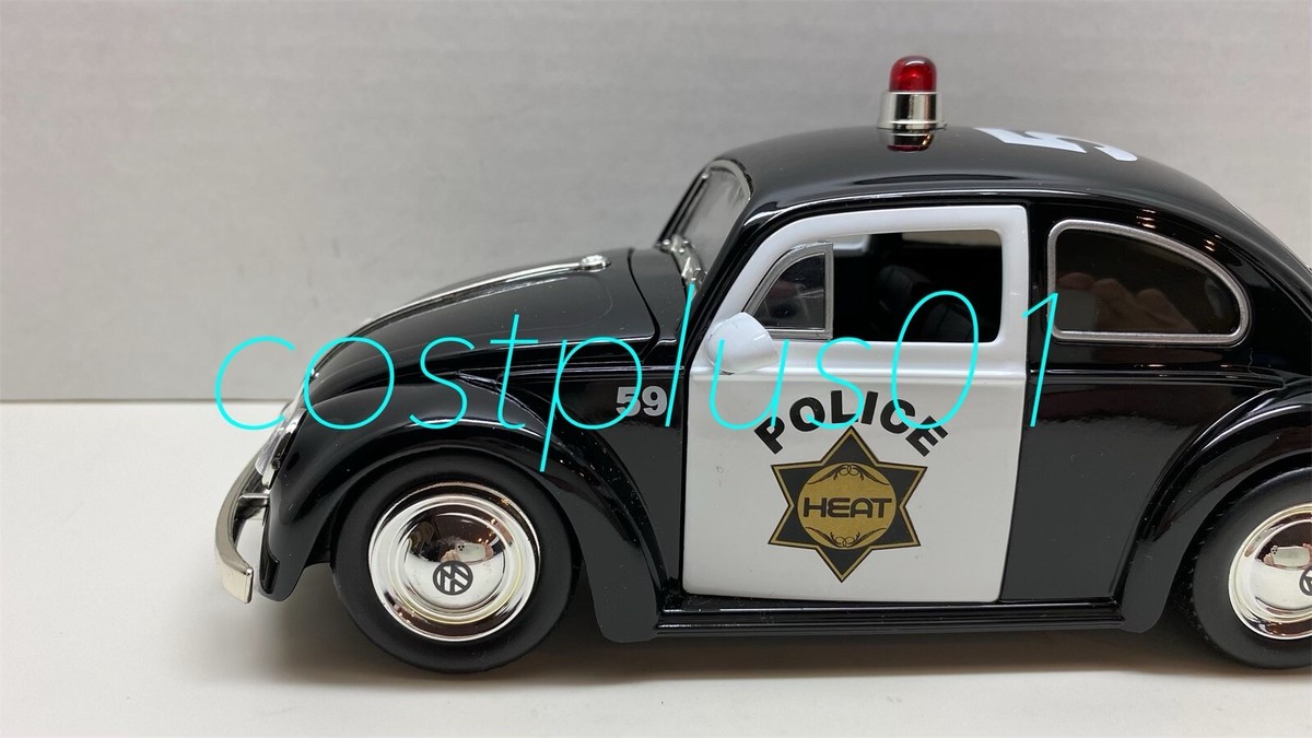 JADA HEAT 1959 VW VOLKSWAGEN BEETLE 1:24 POLICE | eBay