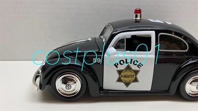 JADA HEAT 1959 VW VOLKSWAGEN BEETLE 1:24 POLICE | eBay
