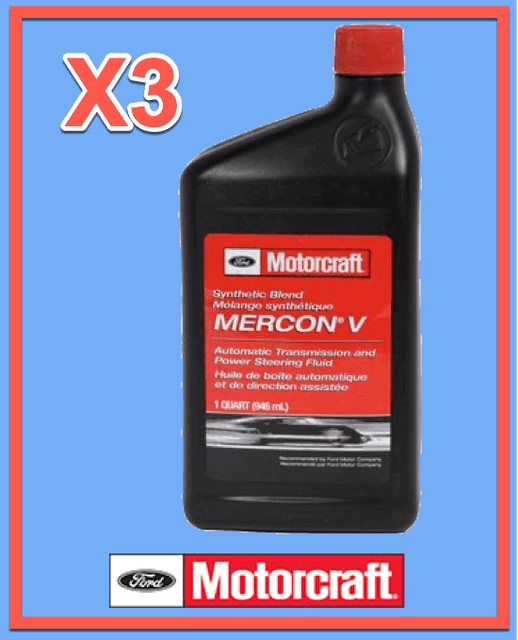 3 Quart Synthetic Blend MERCON® V Auto. Transmission ATF & Power