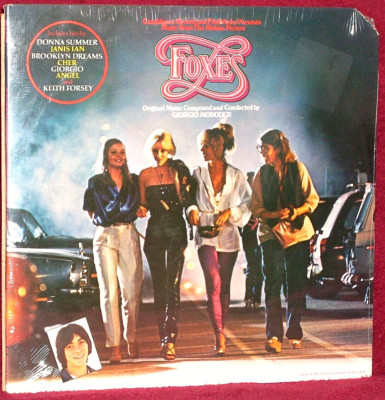 OST 2 LP SEALED FOXES GIORGIO MORODER DONNA SUMMER V/A 1980 CASABLANCA ORG PRESS