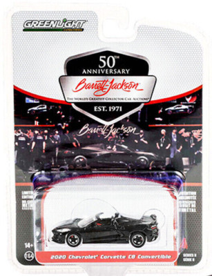 N02 Greenlight 2020 Chevrolet Corvette C8 Convertible BARRETT JACKSON 37240
