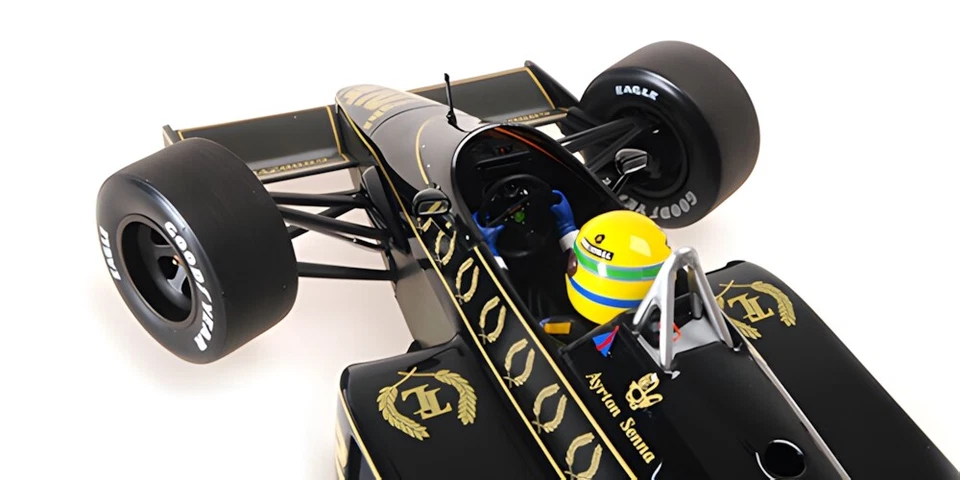 Minichamps 1:18 LOTUS RENAULT 98T AYRTON SENNA 1986 DIRTY VERS. 30TH ANNIVERSARY - Immagine 4 di 4