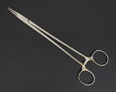 Aesculap BM067 Durogrip Goldgriff Nadelhalter/Needle Holder Hartmetall! (HII-5)