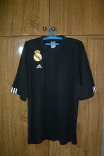 Real Madrid FC Adidas Football Shirt 100 Years 1902-2002 Black Soccer Men Size L
