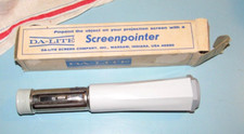 Vintage Da-Lite Projection Screen Pinpoint Screenpointer NOS new old stock