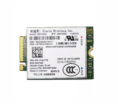 01AX775 For Thinkpad X1 Tablet 3rd T470s 4G Module Wireless network card