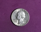 1943-D   Washington Silver quarter dollar coin #P24523