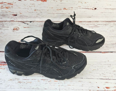 Asics GT 2170 DUOMAX GEL Black Running Shoes SZ 8M Mens