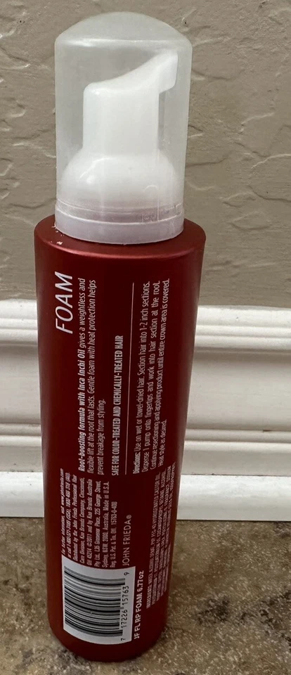 John Frieda Reparación Completa Protección Root Lift Espuma 6.77 OZ 1 Botella DESCONTINUADA  Foto 3 de 4