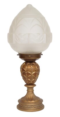 Art Deco Lampe Design Tischleuchte ''PINEAPPLE'' Tischlampe Ananas Leuchte