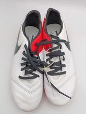 Size 7.5 (819257-106) Nike Tiempo Mystic 5 FG White Bright Crimson S6B