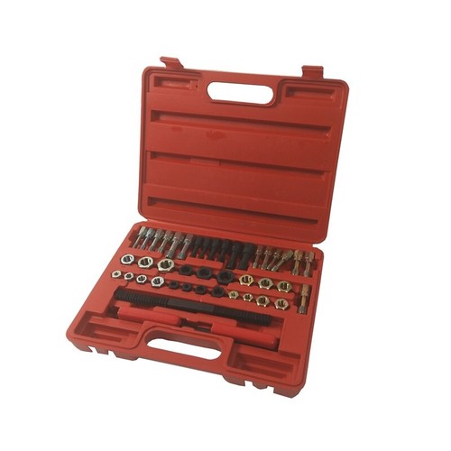 Juego de herramientas de reparación de roscas de 42 piezas Kit restaurador de roscas para reparación automática - Imagen 3 de 7