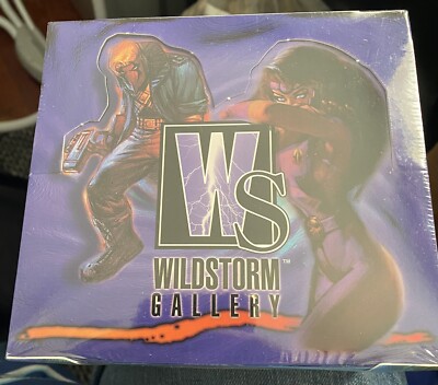 WildStorm Gallery Trading Cards 1995 Rare Sealed Booster Box (36 Packs!) Aegis