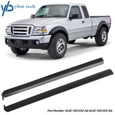 2 x Black Window Seal Belt Weatherstrip Molding Trim For Ford Ranger 1999-2011