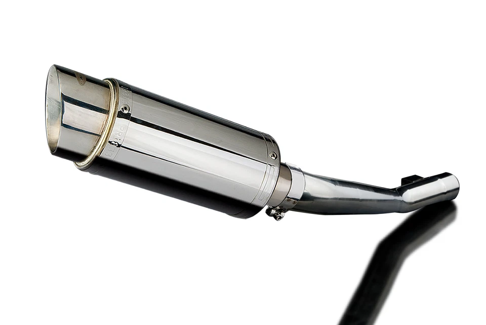 Suzuki GSF1200 Bandit 1995-2005 Kit de silenciador de escape redondo de acero inoxidable de 8" Foto 2 de 4