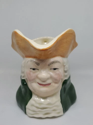 Vintage Staffordshire "Squire" Hand Painted Made in England Toby Mug Creamer