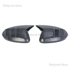 For Hyundai Sonata 2024-2025 Gloss Black Side Door Rearview Mirror Cover Cap