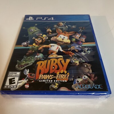Bubsy Paws on Fire! Limited Edition PS4 (Sony PlayStation 4