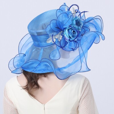 blue dress for baby girl Fascinator Bow Headband | Bow Headband main image 0