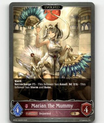 Shadowverse Marian the Mummy (Evolved) - BP08: Alterchaotica