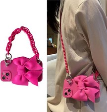Bow Shape Cute Bowknot Phone Case For iPhone 16 15 14 13 12 11 Pro Max
