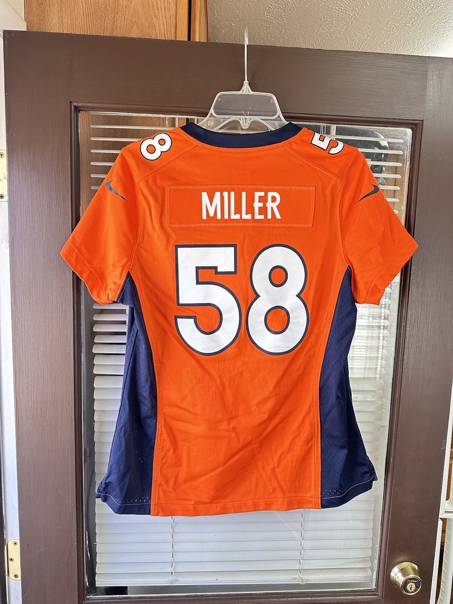 Authentic WOMENS Nike Von Miller #58 Denver Broncos NFL Football