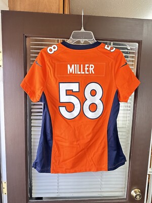 Authentic WOMENS Nike Von Miller #58 Denver Broncos NFL Football