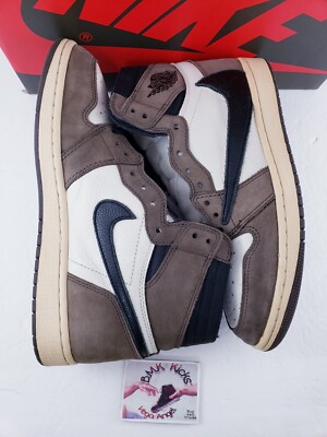 靴 NIKEJORDAN1 Travis NIKE公式】エア ジョーダン 1 LOW 'Travis Scott x Fragment' (DM7866