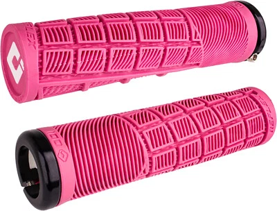 Odi MTB DH Fahrrad E-Bike Lenker Grips Griffe Reflex V2.1 Lock on 135mm Pink - Bild 1 von 4