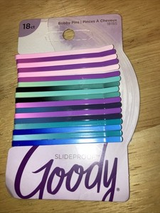 Goody Slideproof 18 Ct Watercolor Bobby Pins