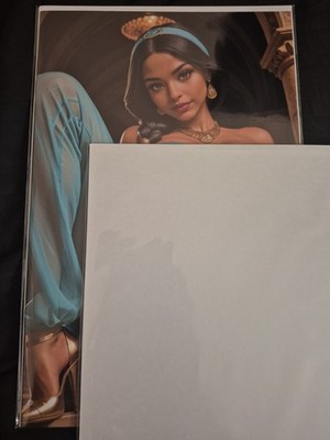 Bangers Comics #4 Princess Jasmine Cosplay VIRGIN Variant Ltd 100 