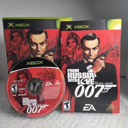 007: From Russia with Love Microsoft Xbox Orginal Complete CIB Tested EA Resurfa