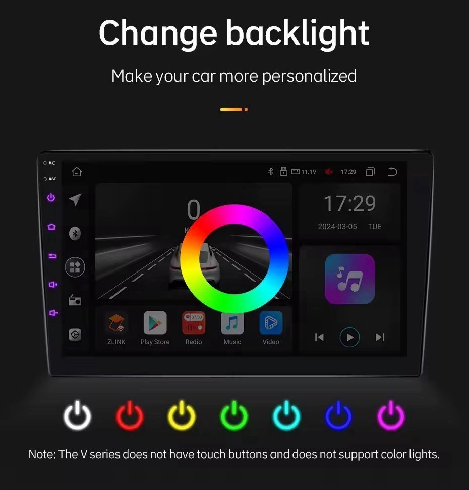 TECNOMOTORSHUB - Android 15 Autoradio 2+64g per Vw, Volkswagen CarPlay Android Auto GPS WIFI Dsp - Miniatura 16