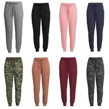 Athletic Works Women's Athleisure Soft Joggers Sweatpants | Color | Sizes