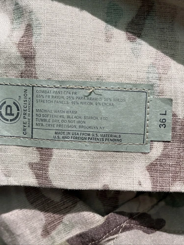 Crye Precision 36L CP4 FR Combat Pants - Picture 9 of 9
