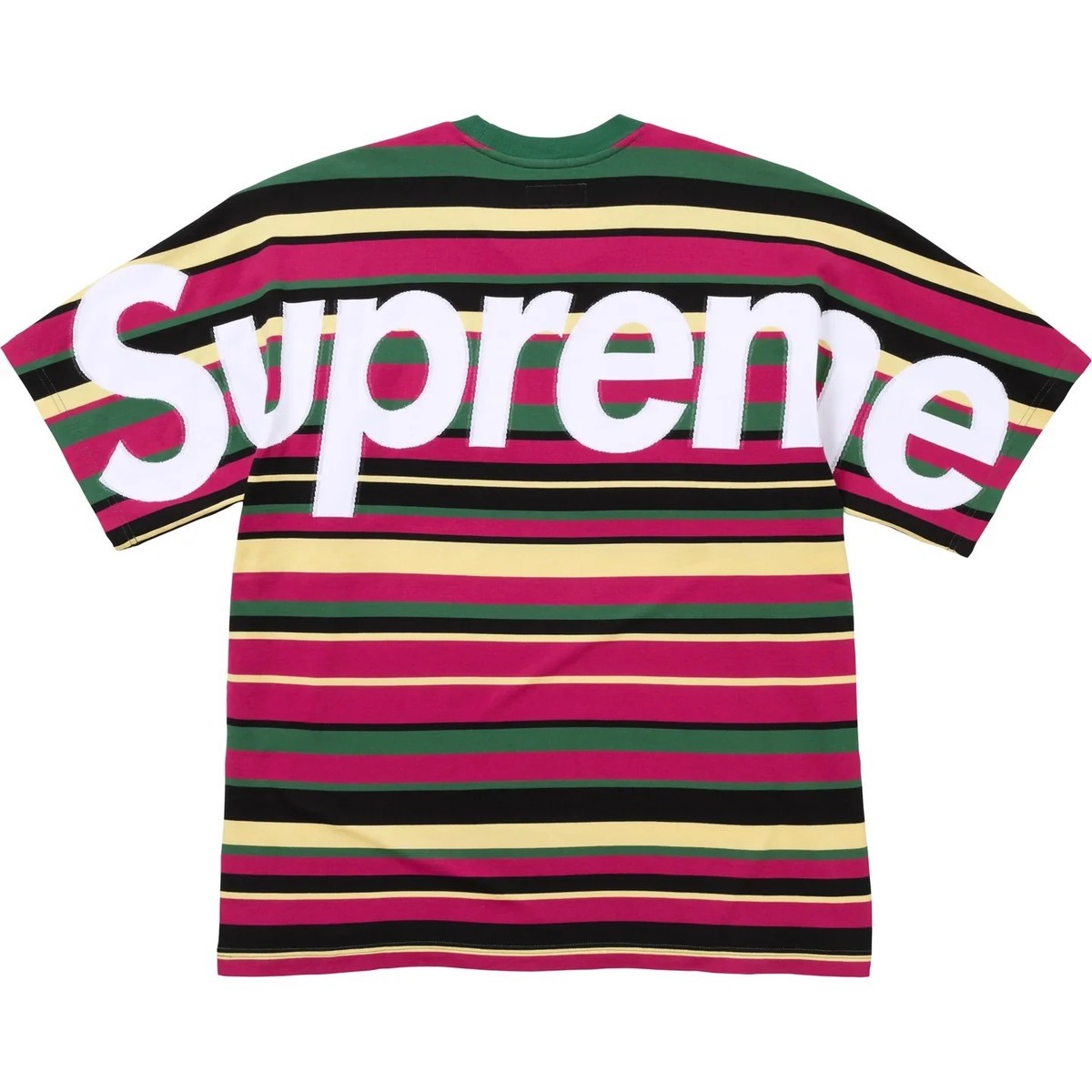 シュプリーム　Supreme Intarsia Script S/S Top Supreme Intarsia Script S S Top (SS20) - $68